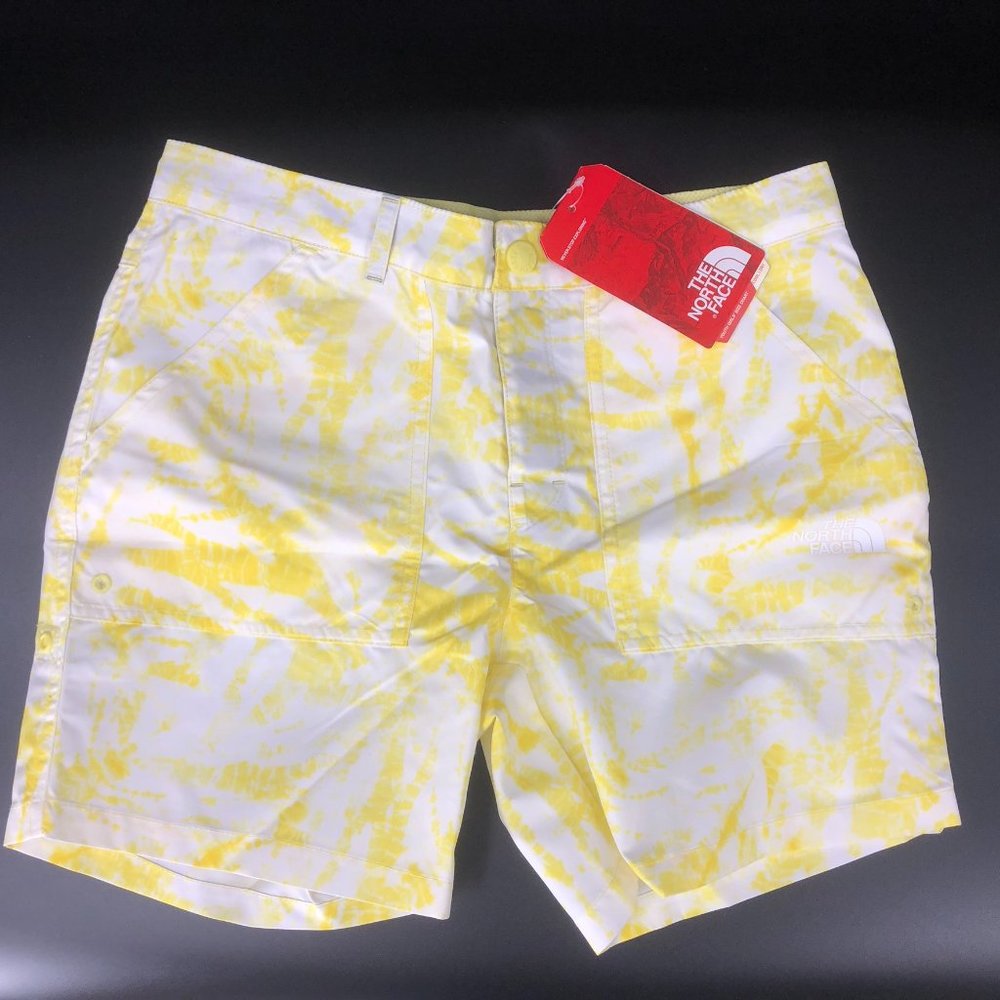 new THE NORTH FACE Girls L 14 16 SHORTS Amphibious Board Swim Hike QuikDry